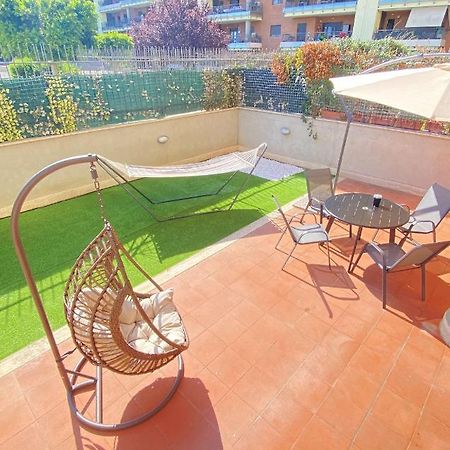 Sun Nest Apartment - Terrace & Garage Fiumicino Exterior foto